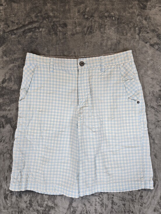 lululemon athletica Other - Lululemon Seersucker Performance Shorts Size 34 Blue